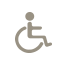 Picto fauteuil roulant